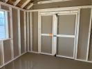 Interior of 10x16 cabana in CT by Pine Creek Structures